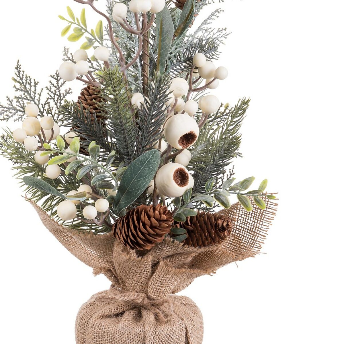 Julgranskula Multicolour Naturell Plast Ananas 50 cm